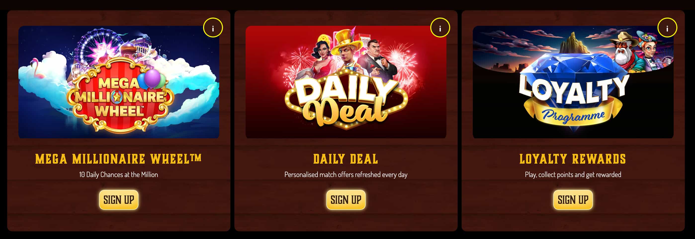 Casino Lucky Nugget — illustration de la section Tous les jeux pour les joueurs canadiens